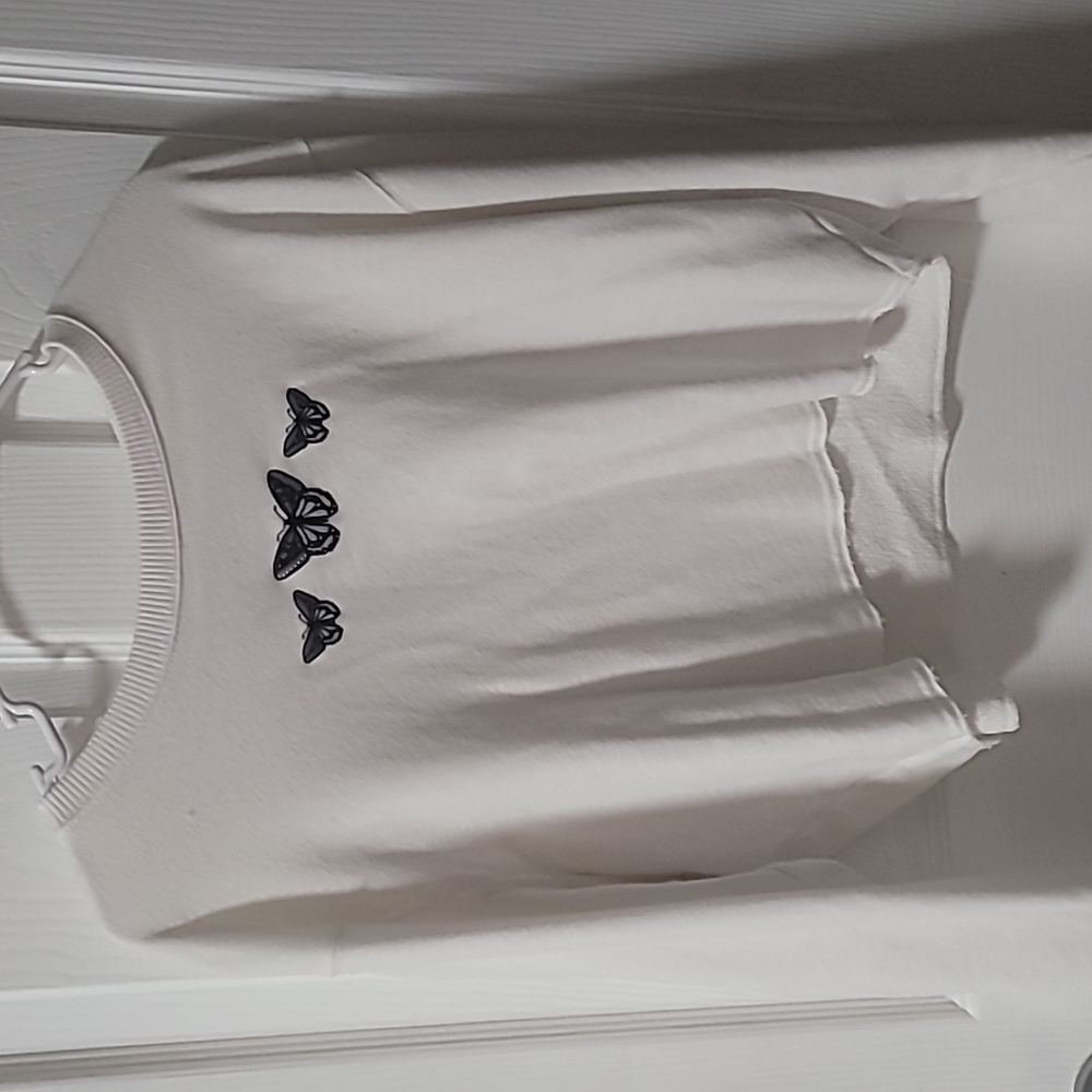 Hollister butterfly long sleeved shirt